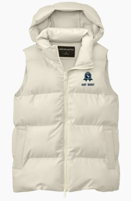 Saint Bridget - Mercer+Mettle Women's Hooded Puffy Vest