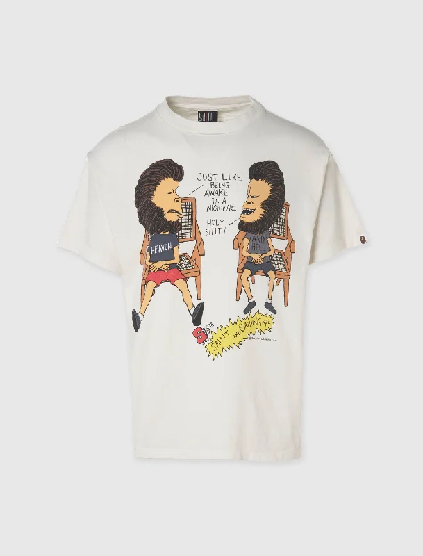 BAPE HEAVEN & HELL SHORT SLEEVE TEE